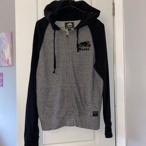 Roots Zip Up Sweater